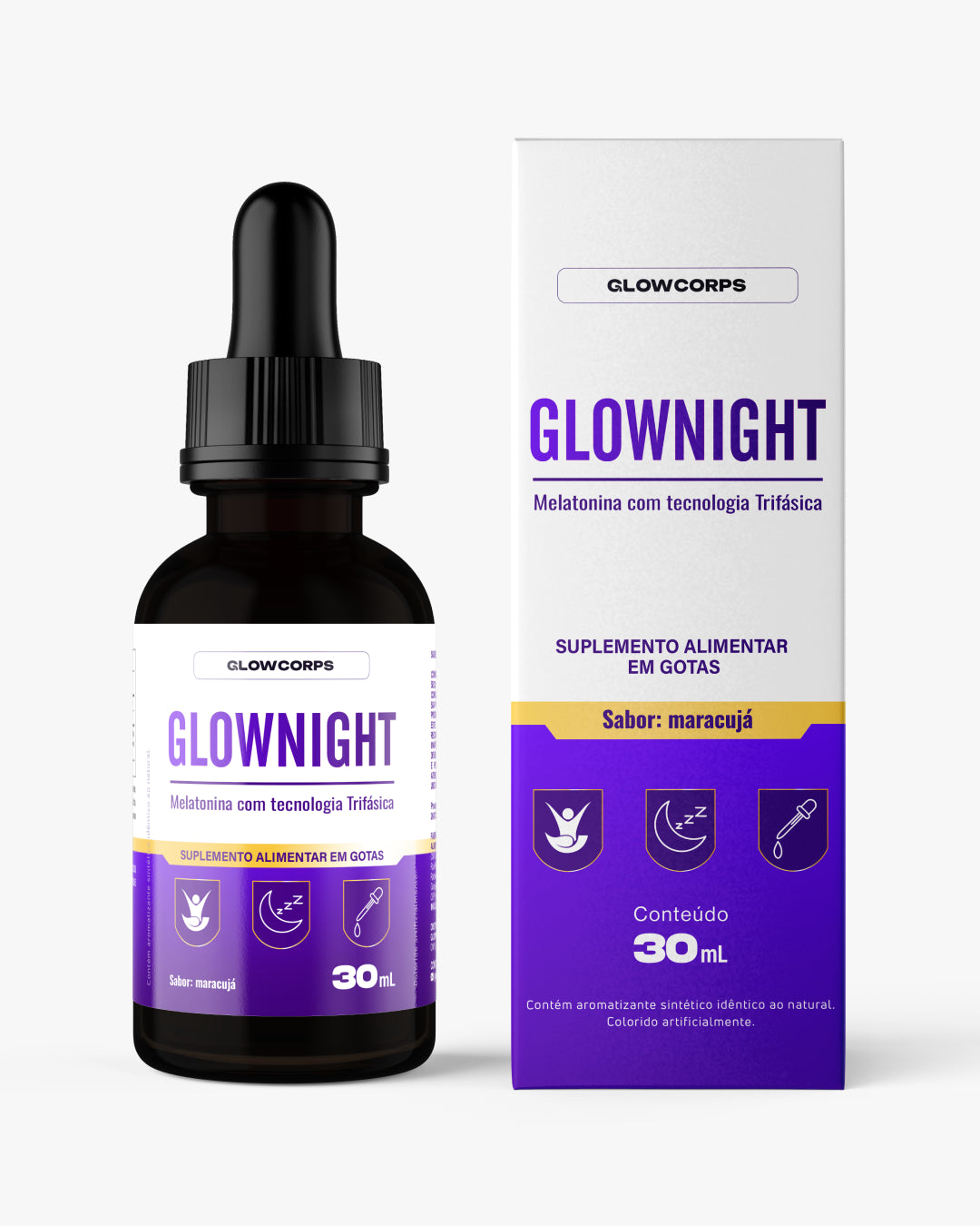 GlowNight® — Suplemento Natural para o Sono